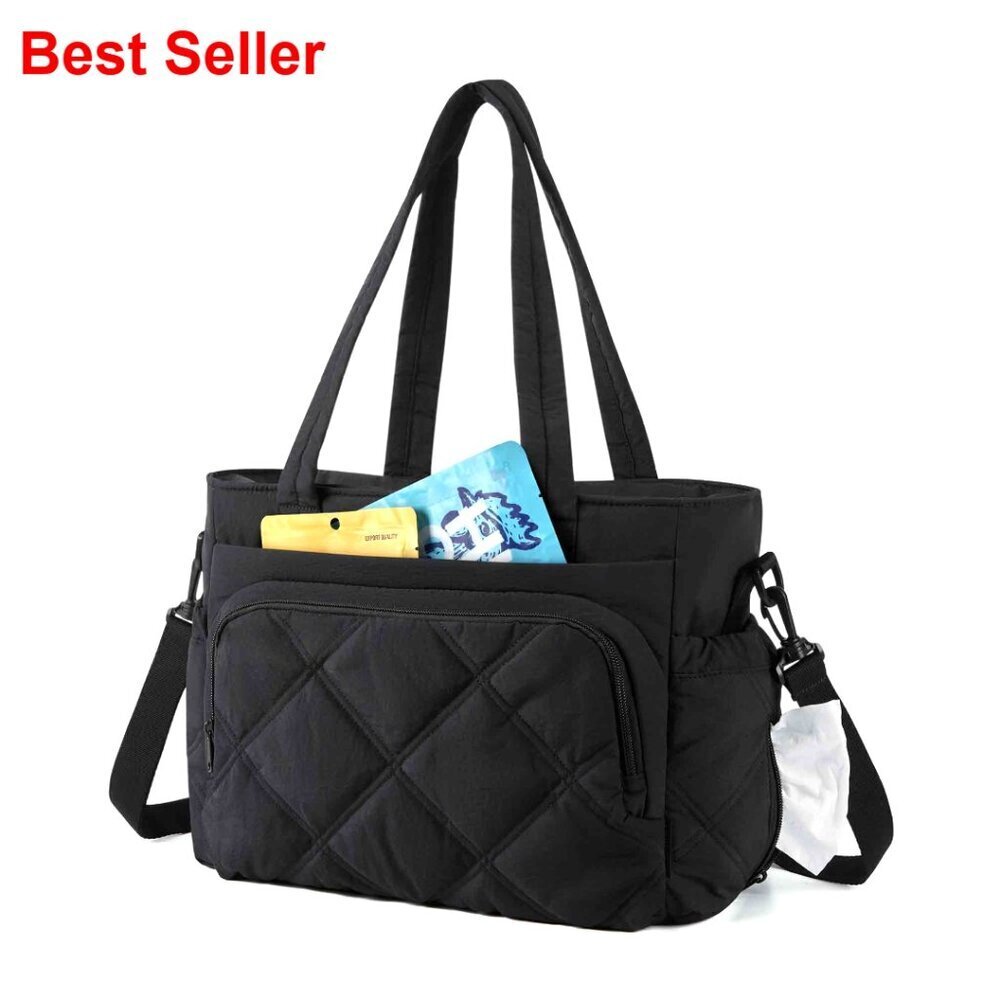 Large Insulated Lunch Tote with Multiple Pockets, 15L Capacity